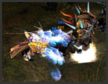 Skill thiết binh (Rage Fighter) Mu Online - Cú đấm ngọa hổ (Cling Blow)