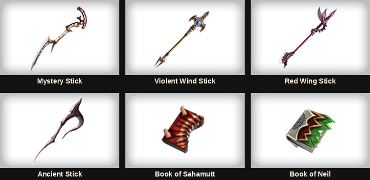Summoner sticks and books introduced in Season 3