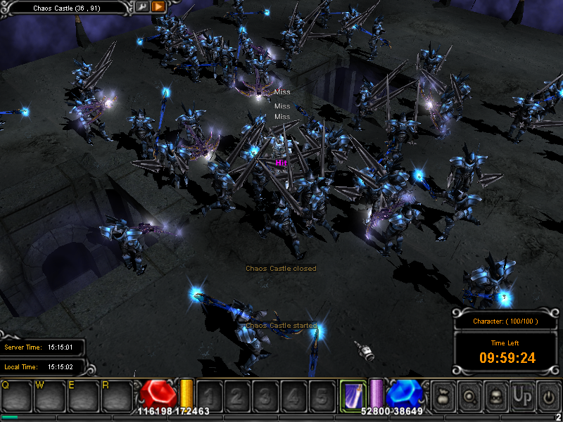 Hướng dẫn sự kiện Hỗn Nguyên Lầu (Chaos Castle) Mu Online - mumoi.net
