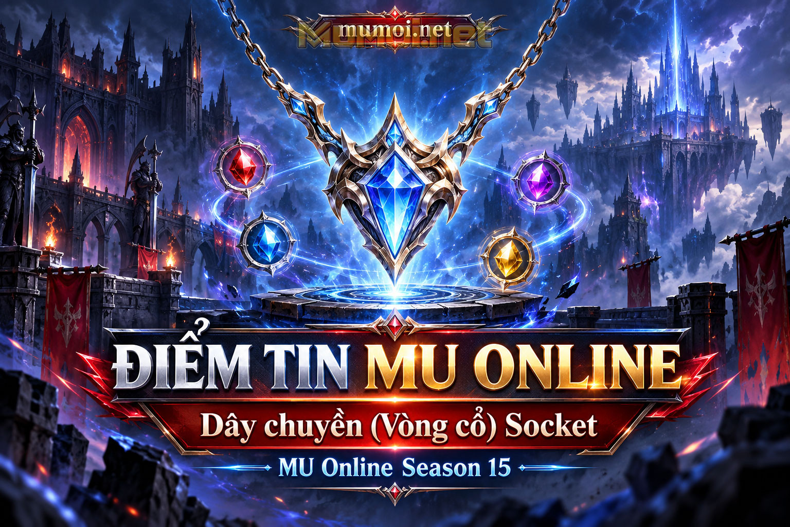 Dây chuyền (vòng cổ) socket trong MU Online season 15