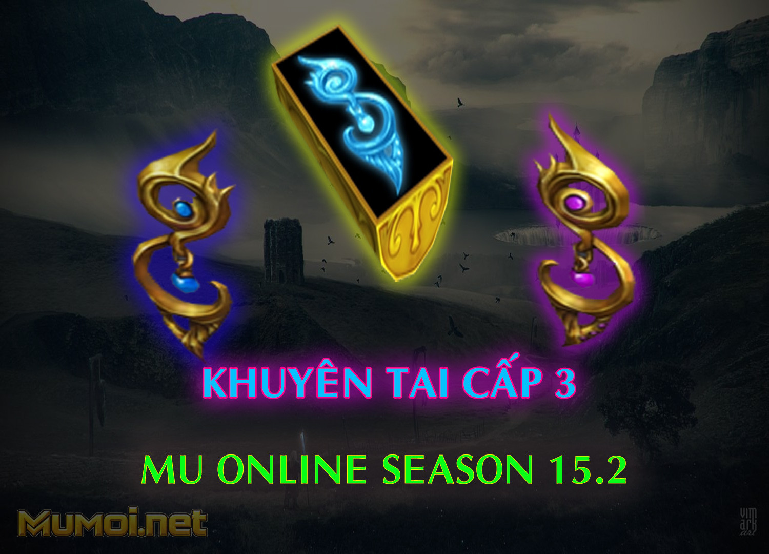Khuyên tai cấp 3 trong MU Online season 15