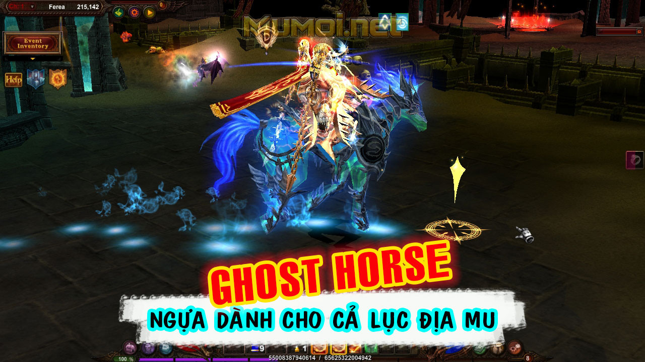 Tất tần tật về Ghost Horse trong MU Online season 15